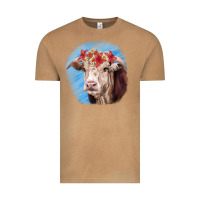Vintage Camel Hereford Bull Vintage Tee - RanaPortraitStore