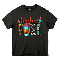 Asphalt teacher fuel Heavy Core Tee - OliviaCreatesArt
