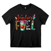 Black teacher fuel Heavy Core Tee - OliviaCreatesArt