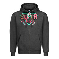 Charcoal Heather super nurse Zipper Hoodie - RanaPortraitStore