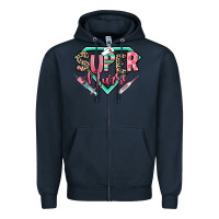 Navy super nurse Zipper Hoodie - RanaPortraitStore
