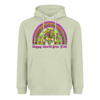 Matcha happy mardi gras y'all rainbow Heavyweight Hoodie - Jasminsmagicworld