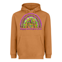 Meerkat happy mardi gras y'all rainbow Heavyweight Hoodie - Jasminsmagicworld
