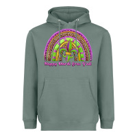 Sage happy mardi gras y'all rainbow Heavyweight Hoodie - Jasminsmagicworld