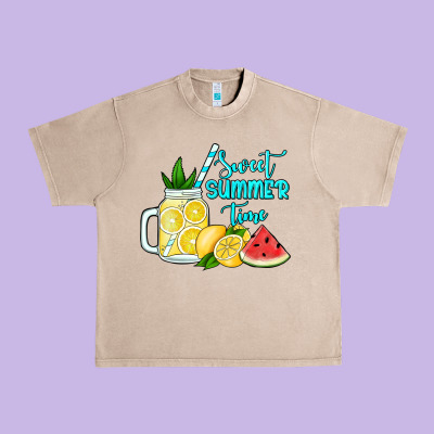 Sweet Summer Time No Background Urban Heavy Tee Designed By Jasminsmagicworld