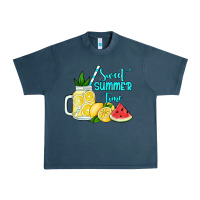 Midnight Navy sweet summer time no background Urban Heavy Tee - Jasminsmagicworld