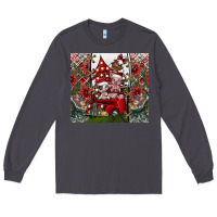 Smoke merry Christmas Long Sleeve Tee - CowhideDigitalArt