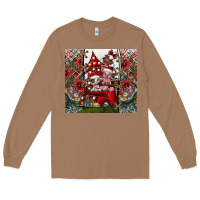 Toasted Coconut merry Christmas Long Sleeve Tee - CowhideDigitalArt