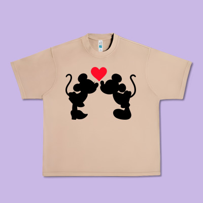 Minnie Mouse Urban Heavy Tee Designed By Cowhidedigitalart