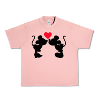 Salmon Minnie Mouse Urban Heavy Tee - CowhideDigitalArt