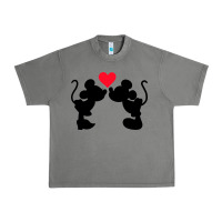 Tornado Minnie Mouse Urban Heavy Tee - CowhideDigitalArt