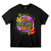 Black let the good times roll olivia Heavy Core Tee - OliviaCreatesArt