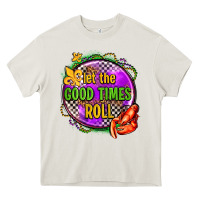 Cream let the good times roll olivia Heavy Core Tee - OliviaCreatesArt