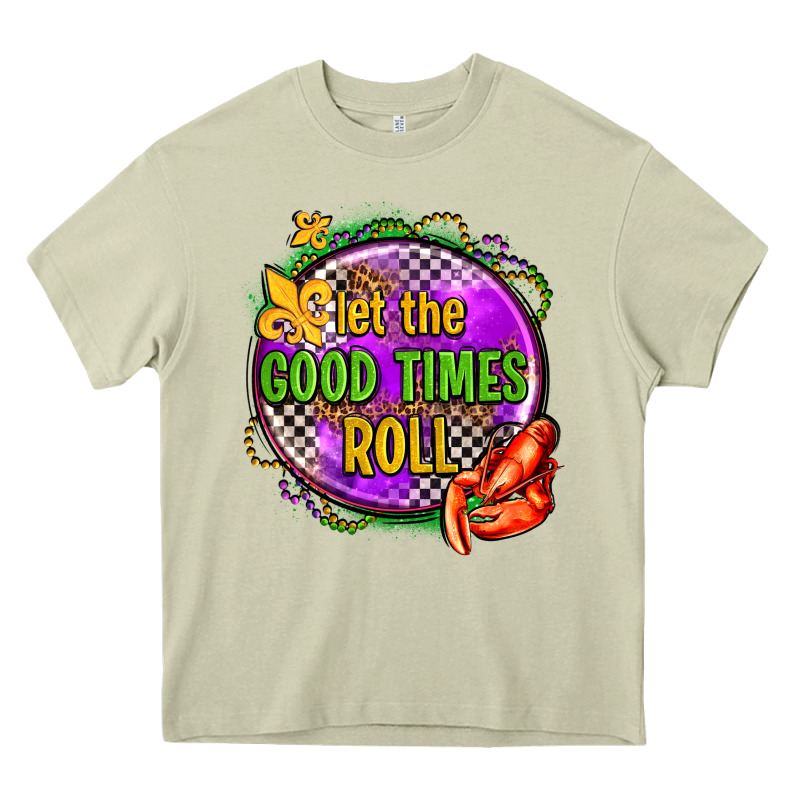 Let The Good Times Roll Olivia Heavy Core Tee by OliviaCreatesArt | Teevron