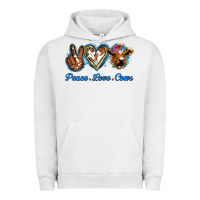 Pigment Lunar Rock Peace Love Cows Urban Hoodie - Jasminsmagicworld