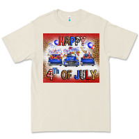 Bone Western Happy Fourth Of July Premium Tee - FaDigitalArtStudio