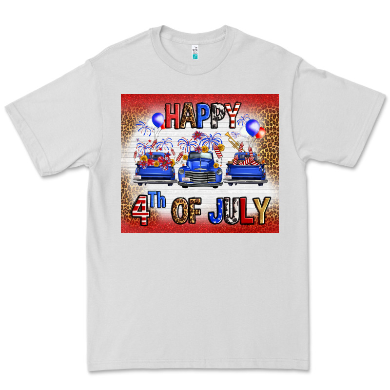 Western Happy Fourth Of July Premium Tee by FaDigitalArtStudio | Teevron