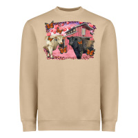 Mushroom Valentine's day barn and black angus with charolais Heavyweight Sweatshirt - RanaPortraitStore