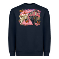 Valentine's Day Barn And Black Angus With Charolais Heavyweight Sweatshirt | Teevron