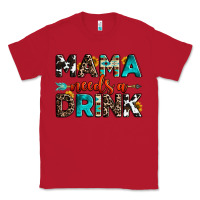 Red mama needs a drink Classic Tee - OliviaCreatesArt