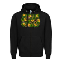Black st patricks day background Zipper Hoodie - RanaPortraitStore