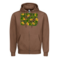 Chestnut st patricks day background Zipper Hoodie - RanaPortraitStore