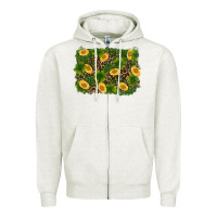 Oatmeal Heather st patricks day background Zipper Hoodie - RanaPortraitStore