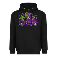 Black mardi gras truck Heavyweight Hoodie - Jasminsmagicworld