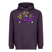 Plum mardi gras truck Heavyweight Hoodie - Jasminsmagicworld