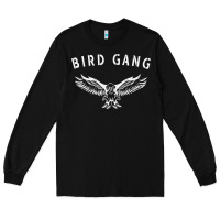 Black bird gang eagle   philadelphia football fans Long Sleeve Tee - artisFamous
