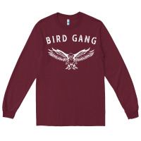 Burgundy bird gang eagle   philadelphia football fans Long Sleeve Tee - artisFamous