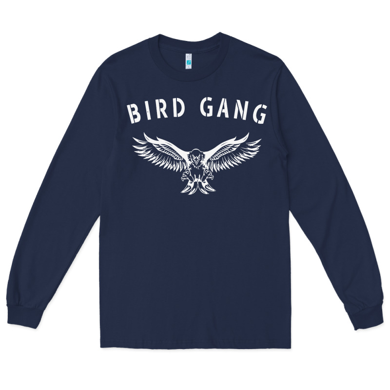 Bird Gang Eagle   Philadelphia Football Fans Long Sleeve Tee by artisFamous | Teevron