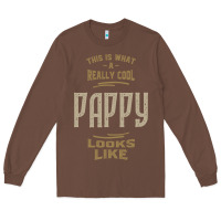 Chestnut Really Cool Pappy Long Sleeve Tee - artisFamous