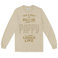 Mushroom Really Cool Pappy Long Sleeve Tee - artisFamous