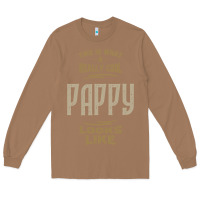 Toasted Coconut Really Cool Pappy Long Sleeve Tee - artisFamous