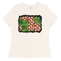 Bone halloween ghost background Ladies Tee - BundleAndBundleShop