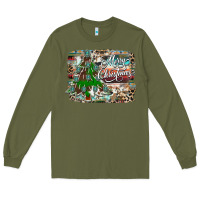 Merry Christmas Tree Western Long Sleeve Tee | Teevron