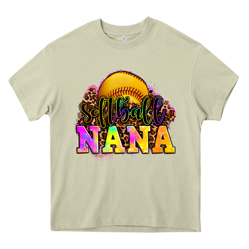Softball Nana Heavy Core Tee by OliviaCreatesArt | Teevron