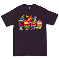 Plum lgbt coffee cups Premium Tee - FaDigitalArtStudio