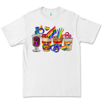 White lgbt coffee cups Premium Tee - FaDigitalArtStudio