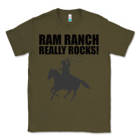 Army Green Ram Ranch Really Rocks! Classic Tee - Bettercallsaul