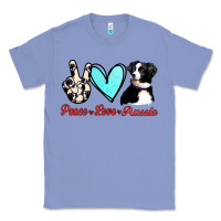 Colony Blue Peace Love Aussie Classic Tee - Jasminsmagicworld