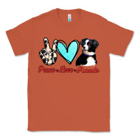 Copper Peace Love Aussie Classic Tee - Jasminsmagicworld