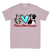 Lilac Peace Love Aussie Classic Tee - Jasminsmagicworld