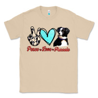Mushroom Peace Love Aussie Classic Tee - Jasminsmagicworld
