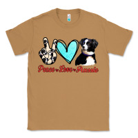 Toasted Coconut Peace Love Aussie Classic Tee - Jasminsmagicworld