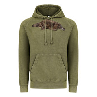 Vintage Olive Platypus Vintage Hoodie - LillyAllenDesigns