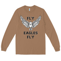 Toasted Coconut fly eagles fly philadelphia Long Sleeve Tee - artisFamous