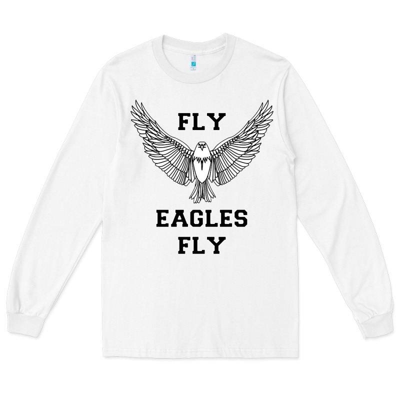 Fly Eagles Fly Philadelphia Long Sleeve Tee by artisFamous | Teevron