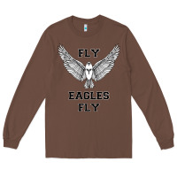 Chestnut fly eagles fly philadelphia Long Sleeve Tee - artisFamous
